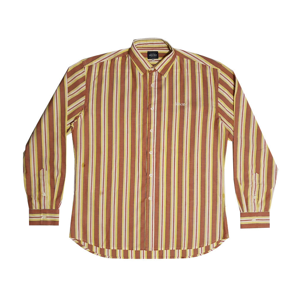 Striped Shirt (Peach) LS